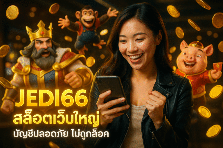JEDI66 สล็อตเว็บใหญ่ บัญชีปลอดภัย ไม่ถูกล็อค