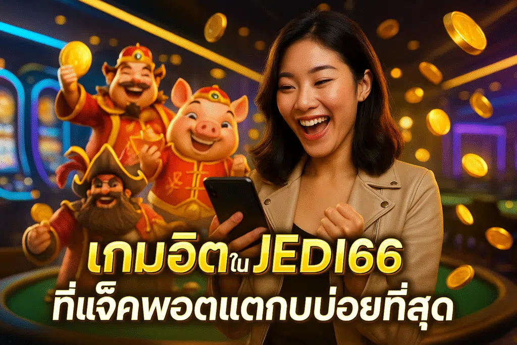 เกมฮิตใน JEDI66 ที่แจ็คพอตแตกบ่อยที่สุด
