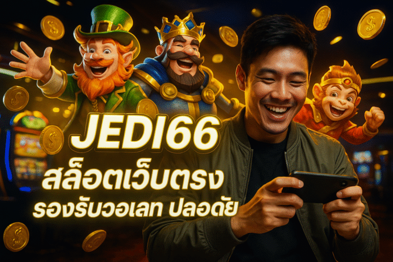 JEDI66 สล็อตเว็บตรง รองรับวอเลท ปลอดภัย