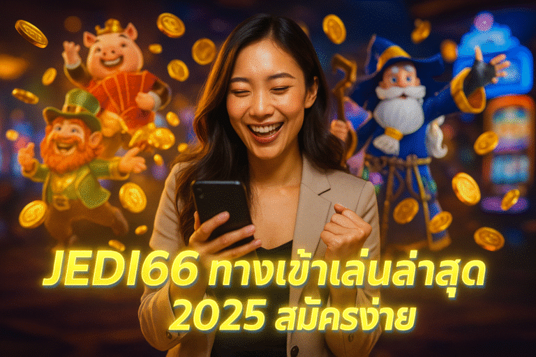 JEDI66 ทางเข้าเล่นล่าสุด 2025 สมัครง่าย