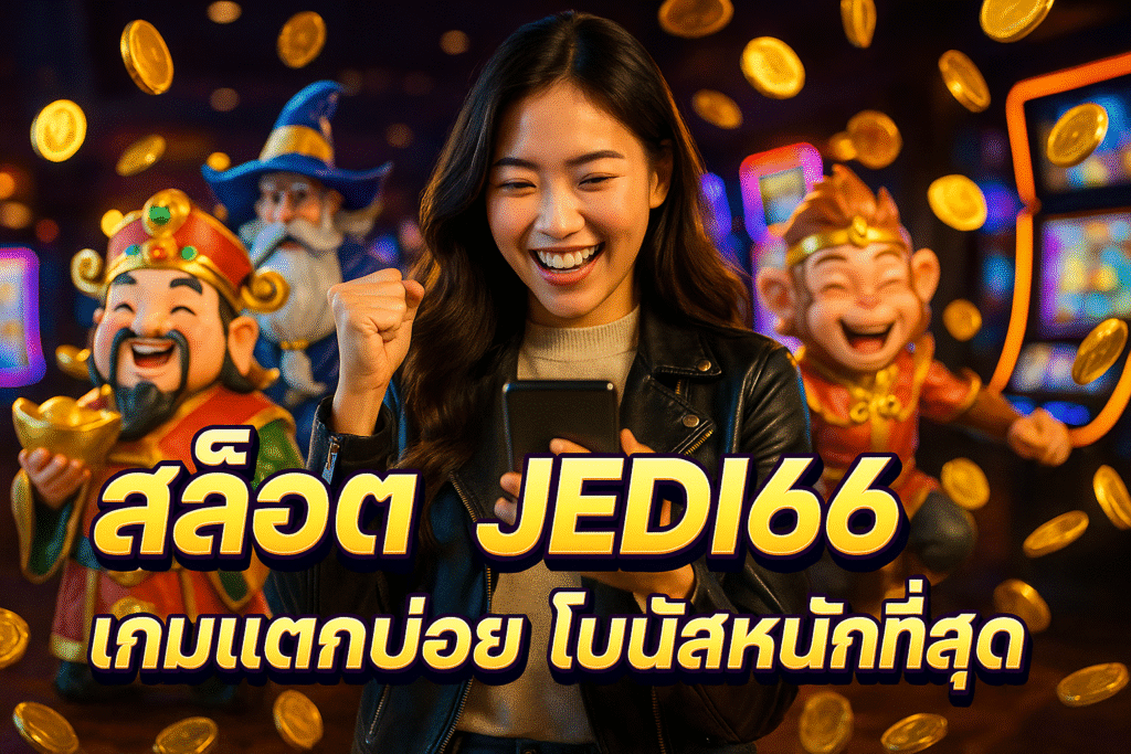 สล็อต JEDI66 เกมแตกบ่อย โบนัสหนักที่สุด