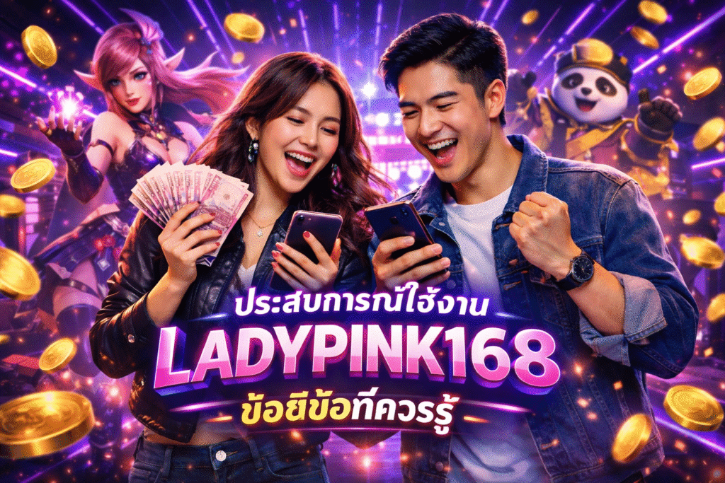 ประสบการณ์ใช้งาน LADYPINK168 ข้อดีข้อที่ควรรู้