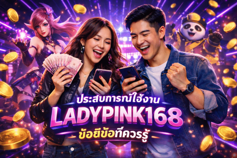 ประสบการณ์ใช้งาน LADYPINK168 ข้อดีข้อที่ควรรู้